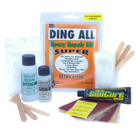 Ding All 3 Oz (84ml) Super Epoxy Repair Kit for Small to Medium Size Epoxy and Polyester Surfboards Repairs