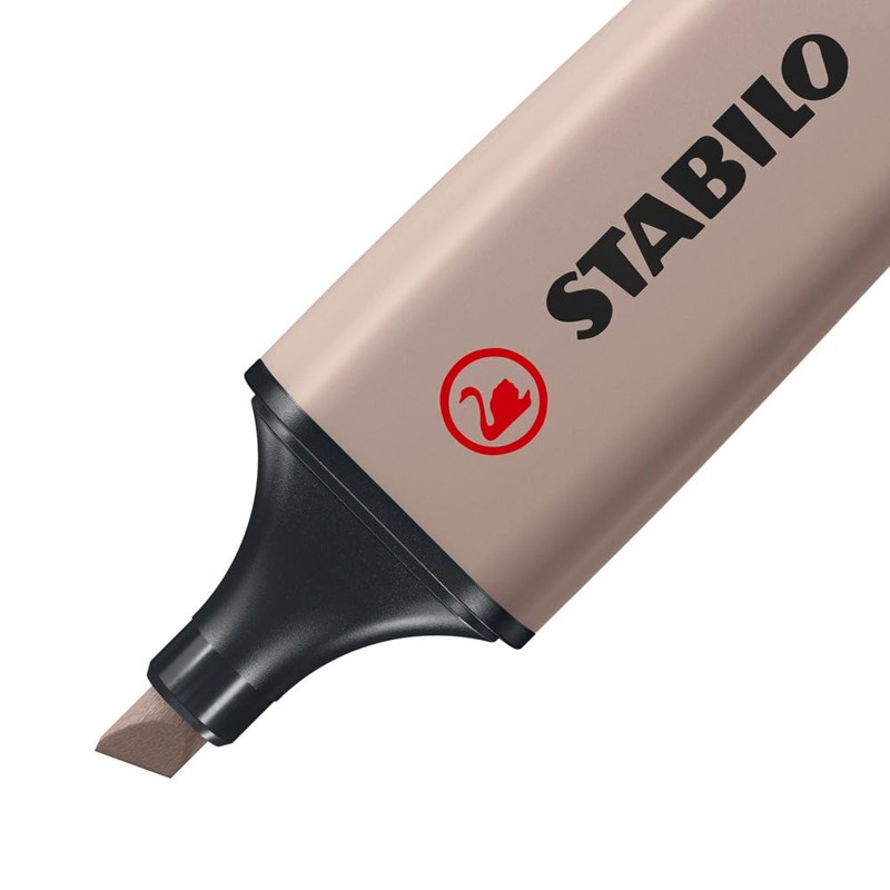 Highlighter - STABILO BOSS ORIGINAL NatureCOLORS - Pack of 6