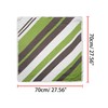 Allegra K Women's Silk Scarf, Square, 27.6 inches (70 cm),