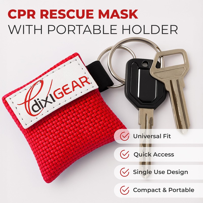 Ever Ready First Aid CPR Mask for Pocket or Key