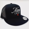 thepatriotspride.com Nana Tried Embroidered Flat Bill Mesh Snapback Cap Hat