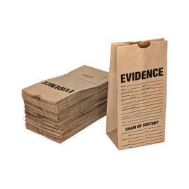 Crime Scene Paper Evidence Bags (Small)