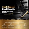CopperJoint Athletic Foot Ankle Compression Sleeve – Pull On Copper