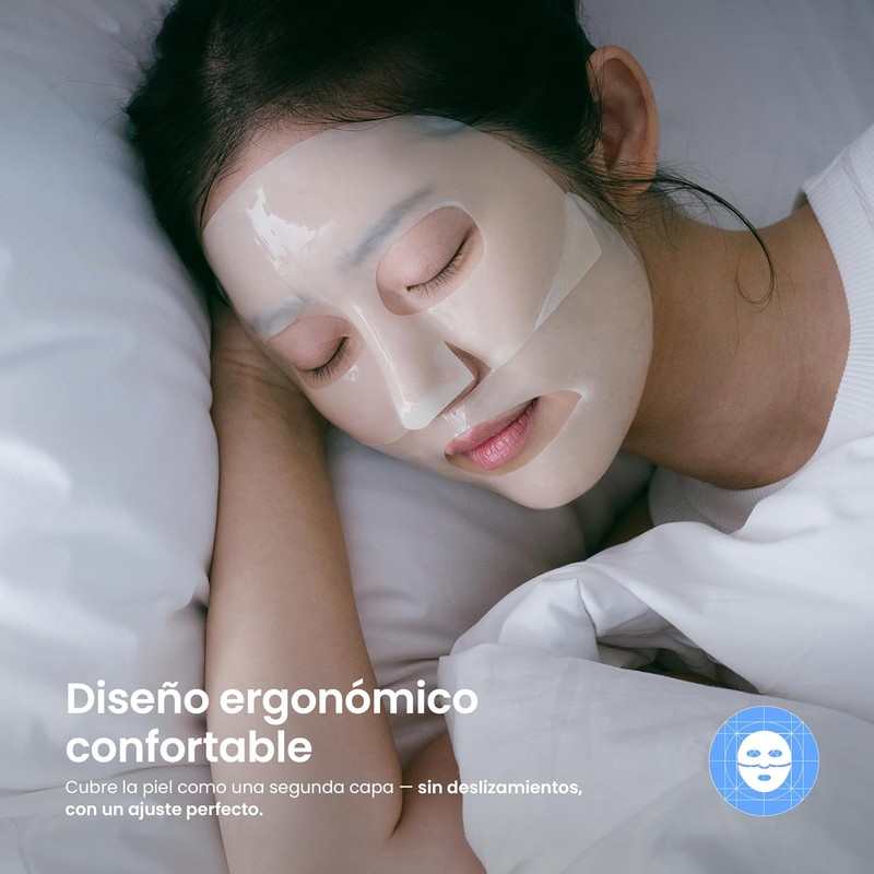 caraseoul Glowganic Pro Mascarilla de Hidrogel con Colágeno Vegano16 uds