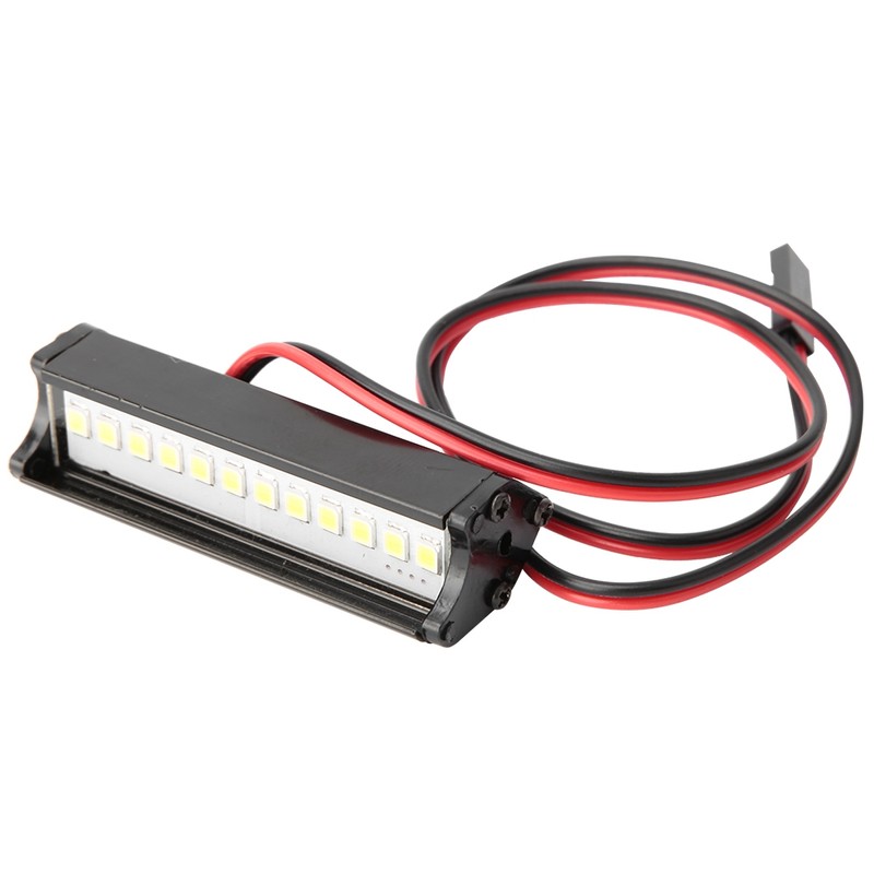 12pcs LED 1/10 RC High Brightness Headlight Model Car Spotlight