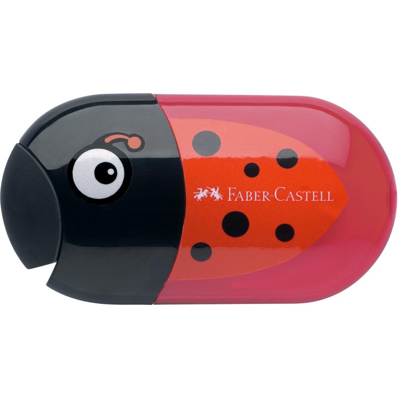 FABER-CASTELL 205078 Writing Set with 6 HB Pencils and Beetle
