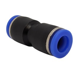 20 x Lumonic I PU Hose Connector I 8 mm I Straight I Quick Release I Pneumatic Connector I Hose Connector I Compressed Air & Automation