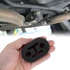 Osilly Car Exhaust Hanger, Rubber Insulator Bushing Mount, 2 Holes