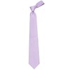 ADF 13 Mens Lilac Solid Necktie