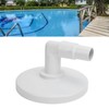Skimmer Vacuum Plate with 90 Degree Elbow Adapter Swimming Pool