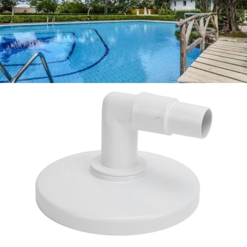 Skimmer Vacuum Plate with 90 Degree Elbow Adapter Swimming Pool