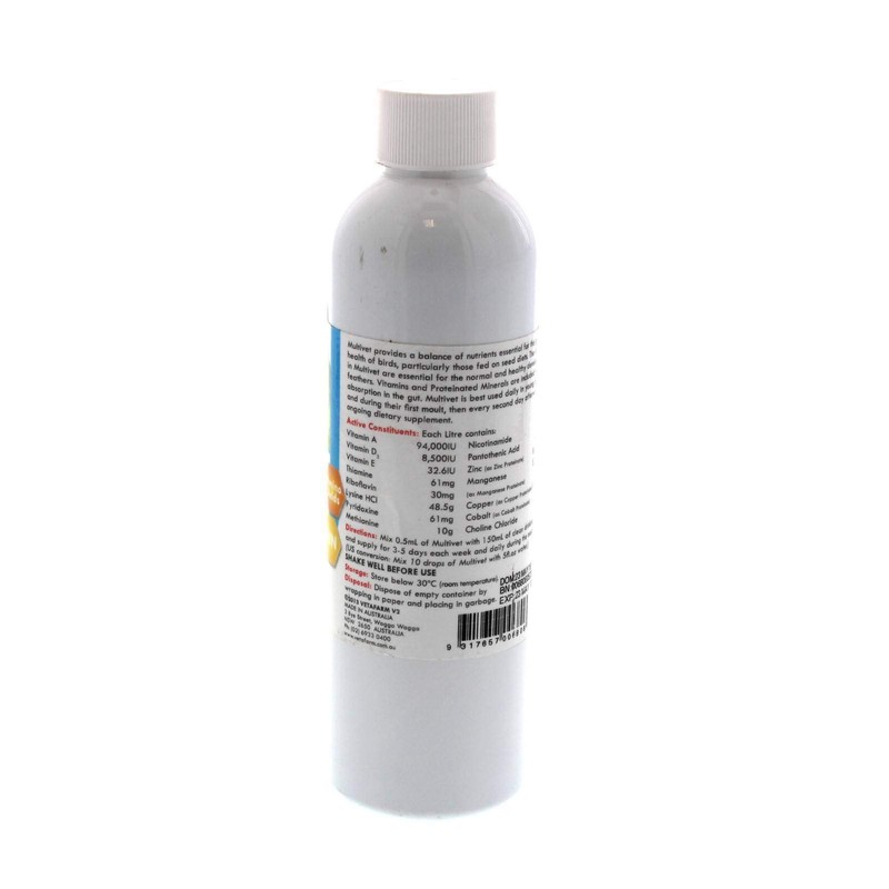 Vetafarm Multivet Liquid 250Ml