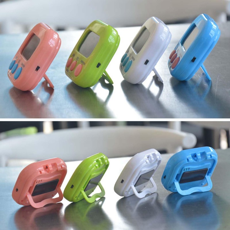 4PCS Digital Timer, Timer Clock Kitchen Timers for Cooking Minute