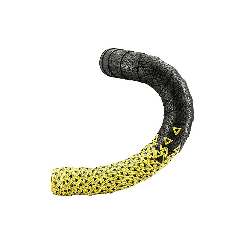 Deda Elementi Loop Handlebar Tape, Black/Yellow
