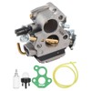 Carburetor Fuel Hose Primer Bulb Fuel Filter Set Fit for