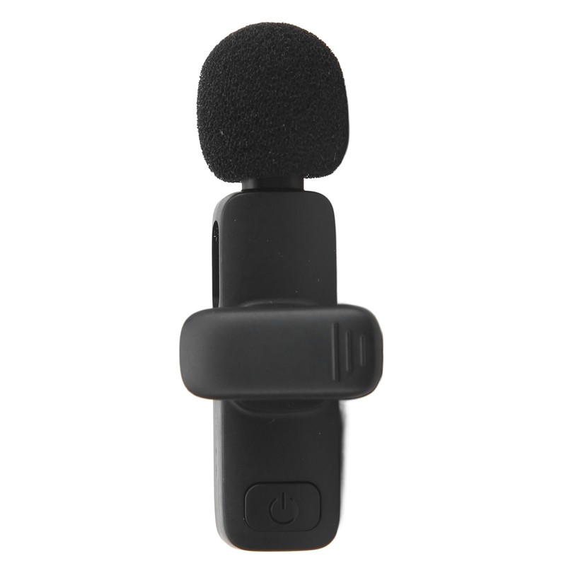 Wireless Lavalier Microphone Intelligent Noise Cut Automatic Pairing Compact Microphone