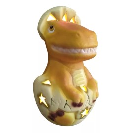 Liven&Decor Centro Mesa Dinosaurio Recuerdo Fiesta Infantil Lampara Dino