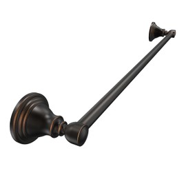 WZKALY Towel Bar 24inch, Stainless Steel Bathroom Towel Rack Wall Mounted, Heavy Duty Towel Rod, Towel Holders for Bathroom, Kitchen (Oil Rubbed Bronze)