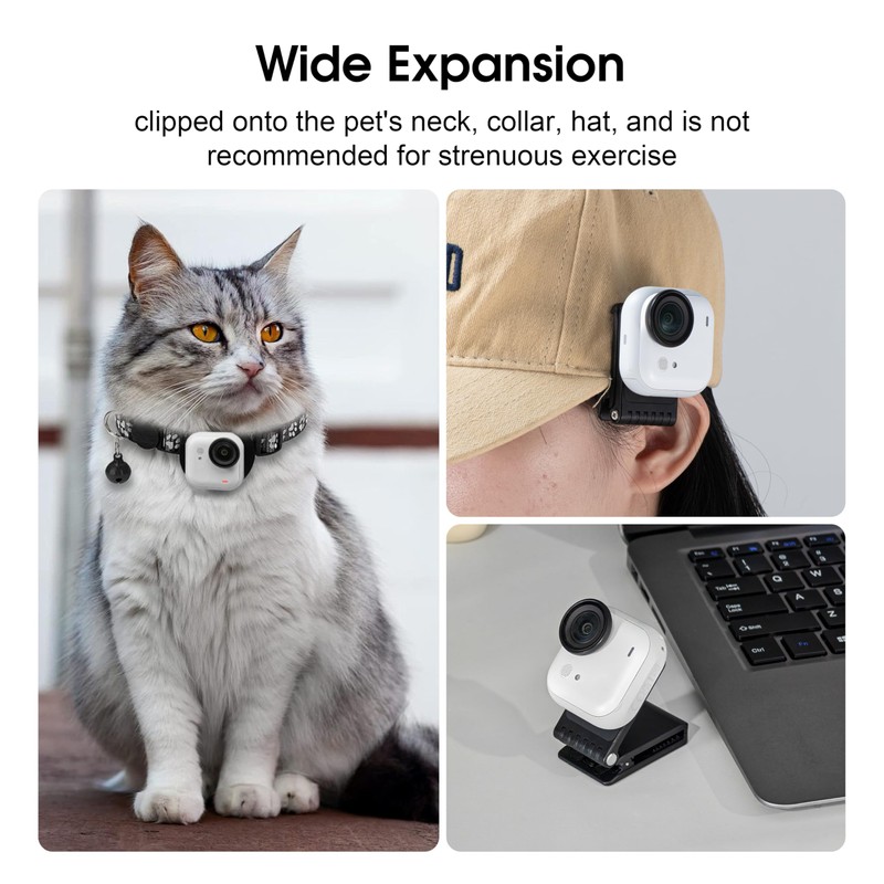 Go Ultra Magnetic Backpack Stand Insta 360 Go Ultra Compatible