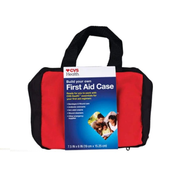 CVS Health Build Your Own First Aid Case, 7.5" x 6"