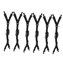 ULTECHNOVO 6pcs Helmet Strap White Hard Hat Chin Strap Football Safety Bump Cap Insert Construction Hat Chin Strap Safety Helmet Chin Strap Construction Hat Chin Belt Safety Hat Chin Belt