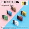 DMiotech 3 Pack Automatic Mini Reset Fuse, 14V DC 20A