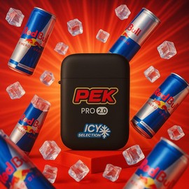 PEK 2.0 Natural Aroma Threapy Stick -Updated New Cool Inhaler Natural Refreshing & Focus Boosting Essential Oil Stick Wellness Healthy Solution Aromatherapy Therapy Therapy Aromatherapy Therapeutic Treatment Fitness Healthcare:_PEK Pro 2.0 Icy RedBull
