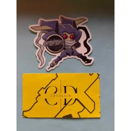 Chibi Junk Warrior Waterproof Sticker 2.8'' x 2.5'' | Yu-Gi-Oh!