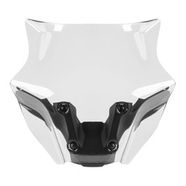 Motorcycle Windshield Deflector Large Double Bubble Windscreen Fit for MT-09 MT09 SP 2024 2025 Wind Shield Screen Visor Flyscreen, Transparent