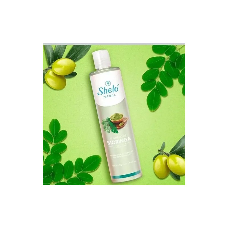 Shampoo Moringa Protector Hidrata Y Repara, Sheló Nabel