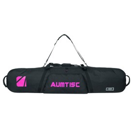AUMTISC Snowboard Bag Padded for Travel Bag with Storage Compartments Shoulder Strap and Gear Pockets Available Length in 165cm Rose