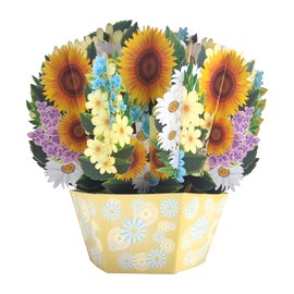 Card Pop Up Mothering Sunday Cards for Mum 3D Paper Carnation Bouquet Greeting Card with Envelope Floral Birthday Anniversary Graduation Card for Women Friend Wife Girls Mom