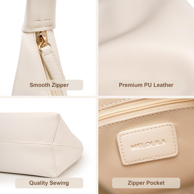Small Hobo Bag Crescent Bag Y2K Purse Everyday Purse Trendy