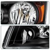 TUSDAR Headlight Assembly Set Fit for 2008-2016 Chrysler Town &