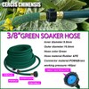 Cercis Chinensis 3/8inchx 100ft Soaker Hose Kit,Green Rubber Hose Water