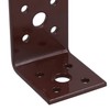 Angle Corner Bracket L-Shape Brace Fastener Plate 90mm x 45mm