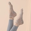 Yoga Pilates Dance Sports Non-Slip Five-Toe Socks Pack/Black + Pink 20ea