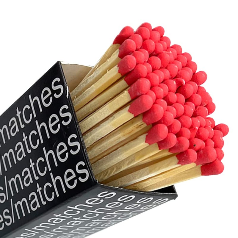 Manor Long Fireside Matches x 3 Packs For Lighting Real