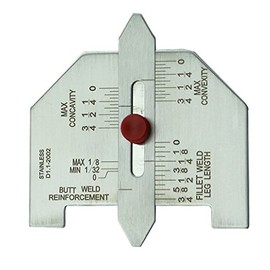 WeldingCity Automatic Weld Size Gauge Butt and Fillet Weld Welding Gauge