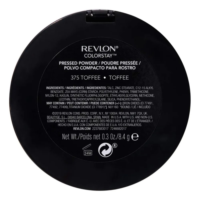 Polvo Compacto Revlon Colorstay Toffee (375) 8.8 G