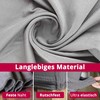 DecoHomeTextil Universal Stretch Plain Chair Cover, Chair Cover, Covers