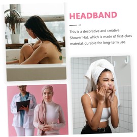 Sosoport Elastic Knotted Headband for Women Comfortable Cross Hair Band Breathable Decorative Headdress for and Everyday Wear Versatile Soft Design