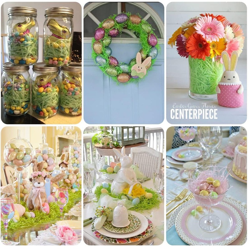 Easter Grass, Reusable Shredded Paper for Gift Box, Easter, 6