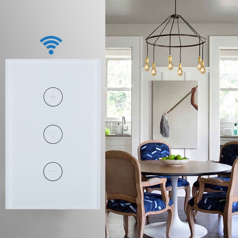 Intelligent Touch Dimmer Switch WIFI Wireless APP Voice Remote Control