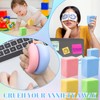 4 Pieces Pressure Toys Anti-stress Tofu Cube Dough Ball Slow
