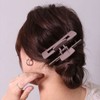 Big Square Hair Clip (BG0044) (Clear)
