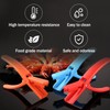 2 Pcs Crawfish Peeler Tool +5 Disposable Gloves Universal Crayfish