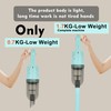 SIPPON 6-in-1 Lightweight Stick Vacuum Cleaner with 100W Powerful Motor,