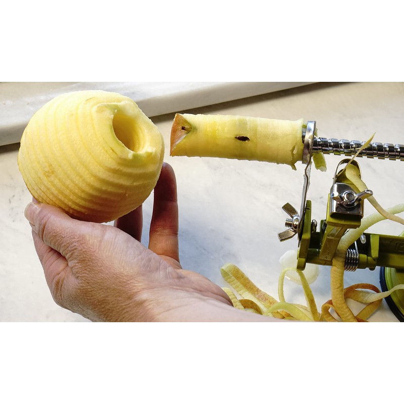 RSVP International Green Apple Slicer, Corer, & Peeler | Suctions
