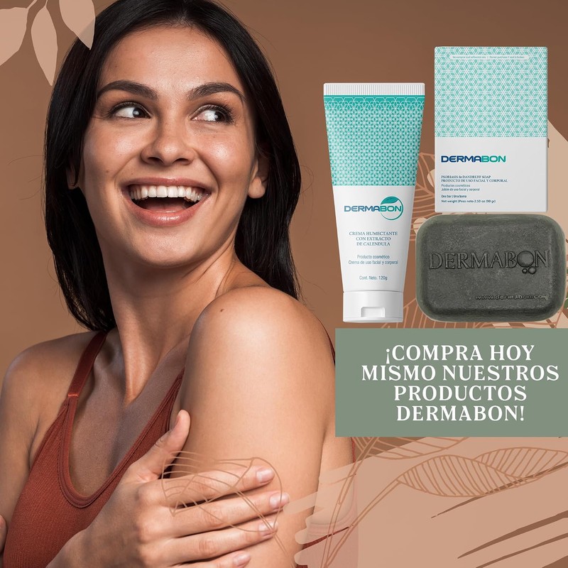 Jabón de Alquitrán para Psoriasis y Eccema, Barra Medicada 2.50